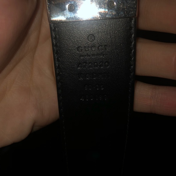 gucci irreversible belt - Picture 3 of 3